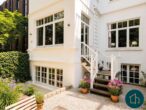 Zwischen Alster und Hofweg: Stilvolles Wohnen mit eigenem Garten im saniertem Altbau - Terrasse / Garten