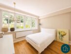 Zwischen Alster und Hofweg: Stilvolles Wohnen mit eigenem Garten im saniertem Altbau - Schlafzimmer Souterrain